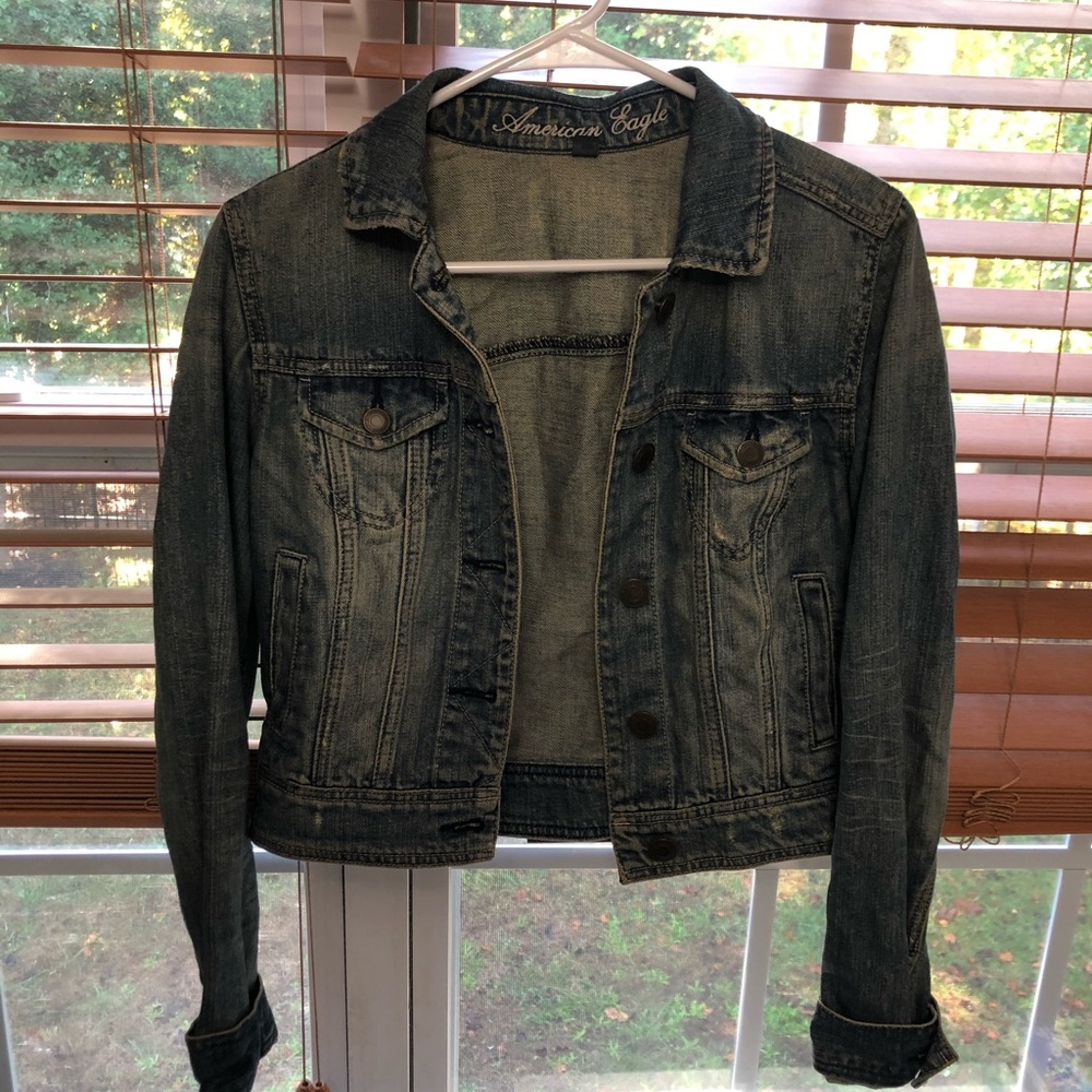 Mini denim jacket